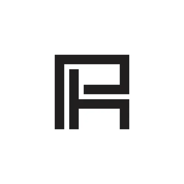 Letter Logo Design Template Vector — Stok Vektör