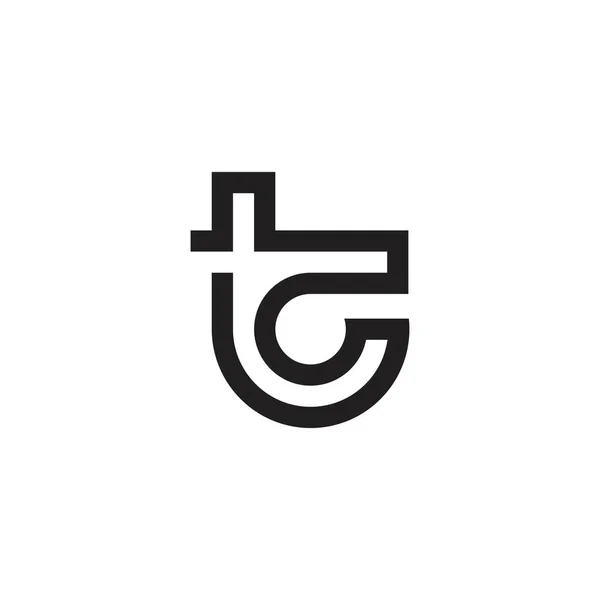 Initial Letter Logo Design Vector —  Vetores de Stock