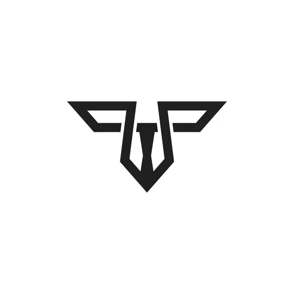 Initial Letter Logo Design Template Vector —  Vetores de Stock