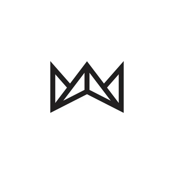Ursprunglig Letter Logo Design Vector Mall — Stock vektor