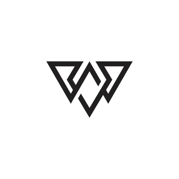 Initial Letter Logo Design Vector Template — Stock vektor