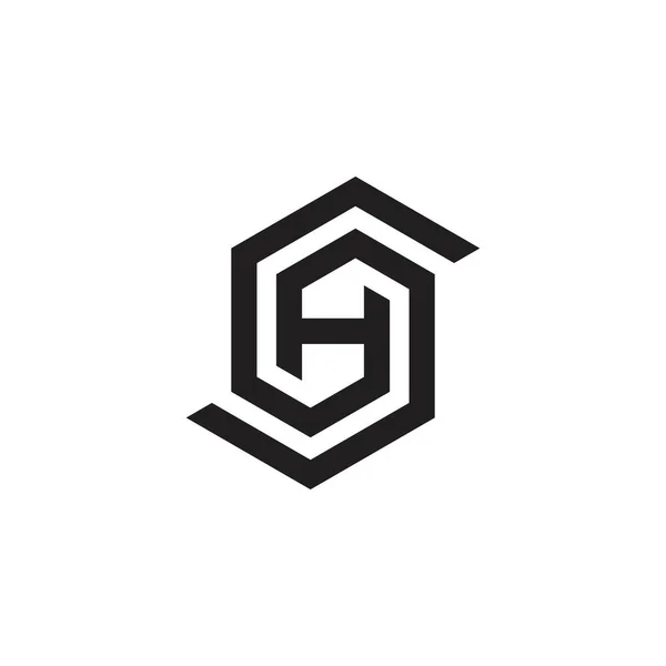 Initial Letter Logo Design Monogram — 图库矢量图片