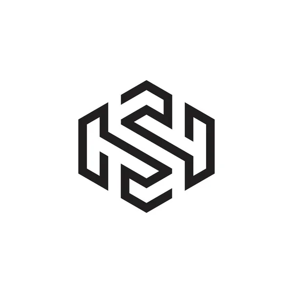 Монограмма Дизайна Логотипа Оригинальной Буквы — стоковый вектор
