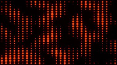 Equalizer abstract background animation orange vj