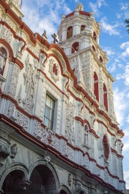 La Compania Templo Expiatorio del Espiritu Santo in Puebla, Mexico.