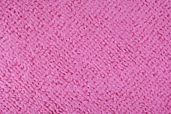 Pink Red Fabric Texture Full Frame Detail Loop Heap Pink — Photo