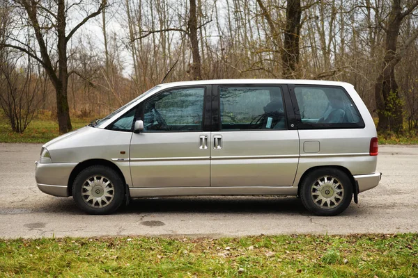 Fehéroroszország Minszk 2020 Lancia Zeta 1998 Nagy Mpv Citroen Peugeot — Stock Fotó