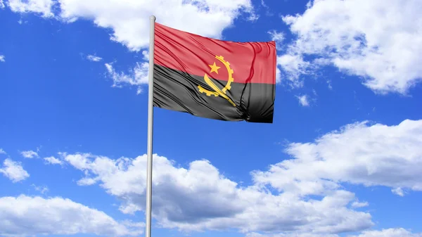 Antigua Och Barbudas Flagga Bild — Stockfoto