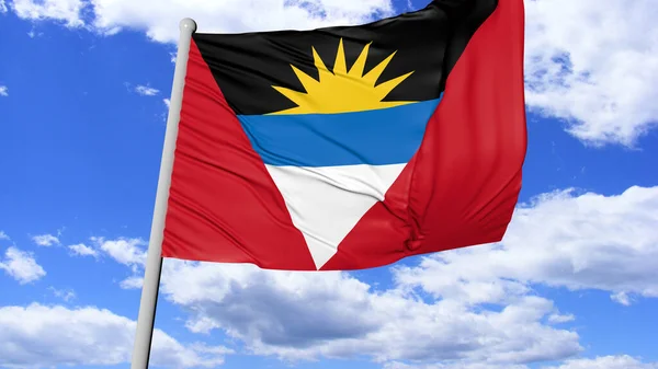 Antigua Barbuda Bandera Imagen —  Fotos de Stock