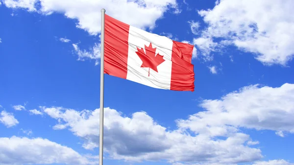 Canada National Flag Image — Zdjęcie stockowe