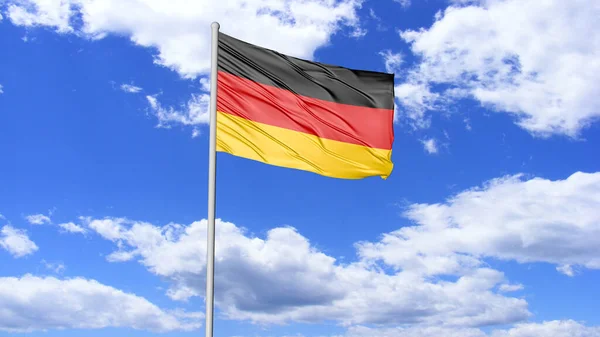 Germany Flag Flying Image — Stockfoto