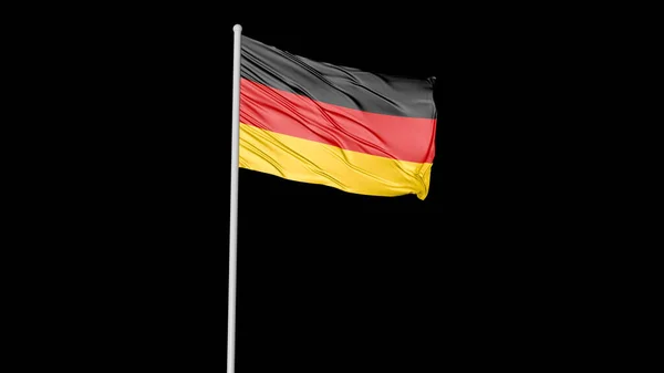 Germany Flag Flying Image — Fotografia de Stock