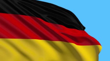 Germany flag Flying animation.