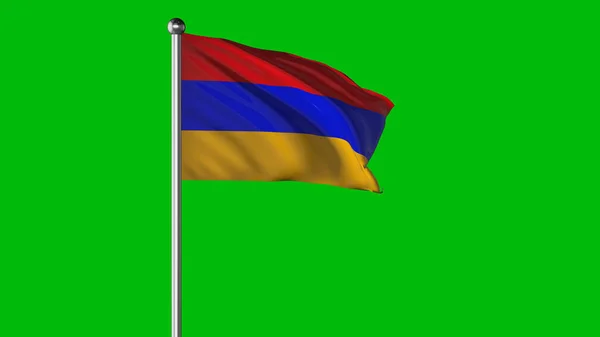 Armenia National Flag Flying Images — Fotografia de Stock