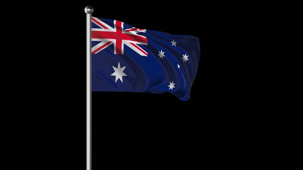 Australia National Flag Flying 4K Image