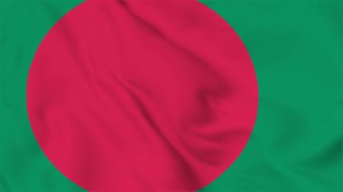 Bangladesh Flag Flying 4K Video