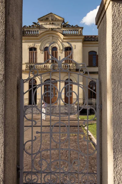 Santos Brazil August 2022 Facade Historic Headquarters Fisheries Museum Located — Foto de Stock