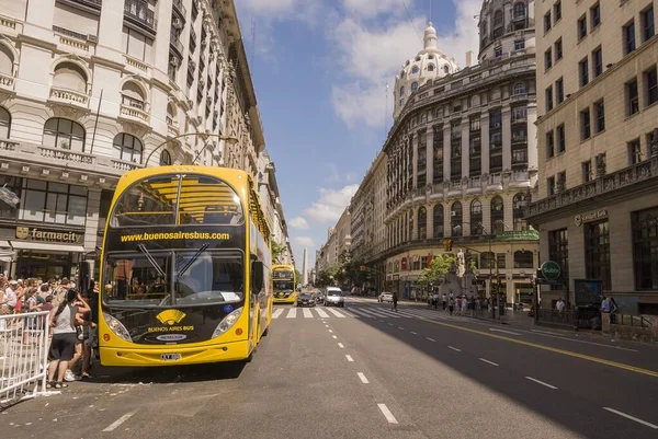 Buenos Aires Argentina January 2011 Buenosairesbus Com City Tourist Bus — Foto de Stock