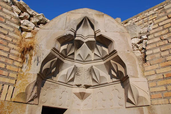 Sultanhani Turquía Atracción Turística Edificio Arquitectura Escultura Piedra Desde 1229 — Foto de Stock