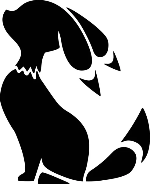 Animal Vector Stencil, Black and White 