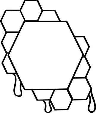 Frame Vector Clip Art, Black and White