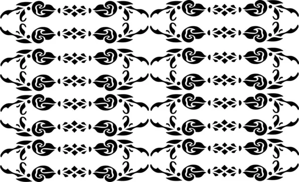 Background Vector Stencil Black White — Stok Vektör