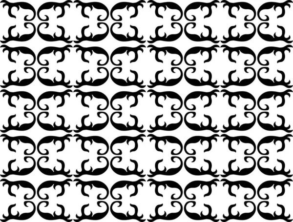 Background Vector Stencil, Black and White