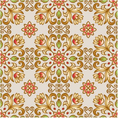 Çiçeksiz desenli mandala dekoratif süsler..