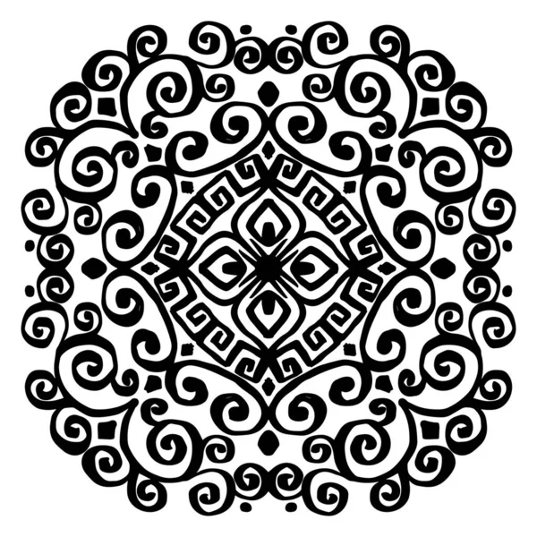 Çin aksesuarlı tasarım için mandala dekoratif yuvarlak.