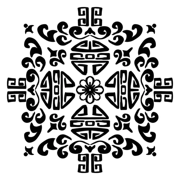 Çin aksesuarlı tasarım için mandala dekoratif yuvarlak.