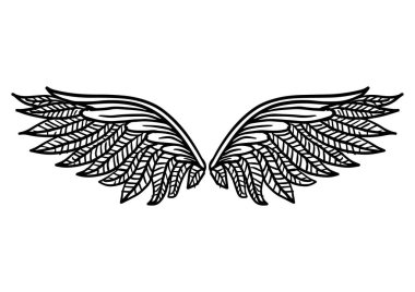 El çizimi kuş kanadı çizimi