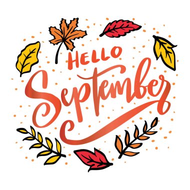 Merhaba Eylül el yazısı posteri