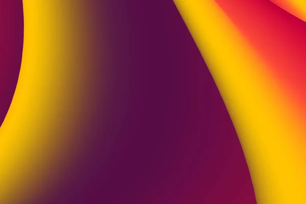 abstract gradient waves with mixed purple orange and pink colors