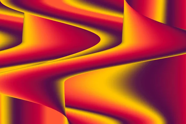 abstract gradient waves with mixed purple orange and pink colors