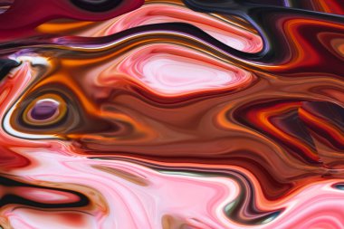 Soyut renkli sıvı arka plan yakın plan. Yüksek dokulu. Yüksek kalite detaylar. Sıvı, soyut bir arkaplan oluşturur, duvar kağıdı vs. için mükemmeldir.