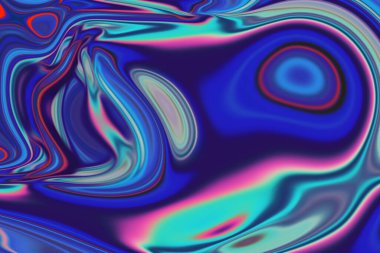 Sıvı, soyut bir arkaplan oluşturur, duvar kağıdı vs. için mükemmeldir