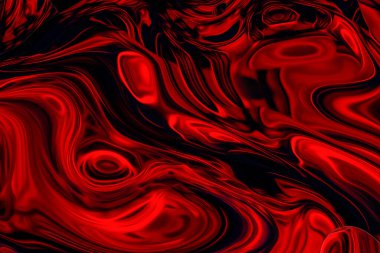 Renkli, mermer desenli boya. Gökkuşağı psikedelik girdap, girdap, soyut akrilik arka plan.