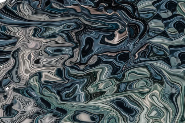 Färgglada Marmor Konsistens Målning Rainbow Psykedelisk Virvel Trippy Konstverk Abstrakt — Stockfoto