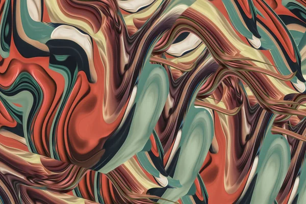 Mramorová Textura Abstraktní Malba Kreativní Ručně Malované Pozadí Akrylová Malba — Stock fotografie