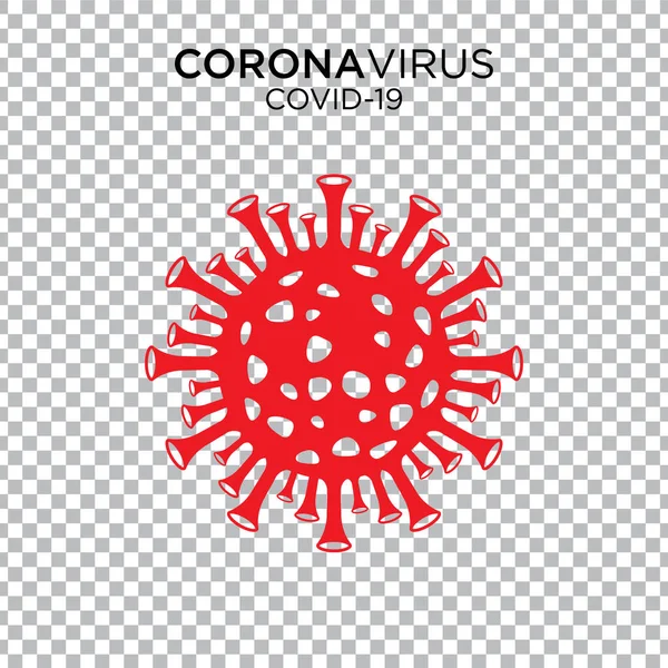 Illustrations Concept Coronavirus Covid Coronavirus Sars Cov Vector Illustration Vector — Archivo Imágenes Vectoriales