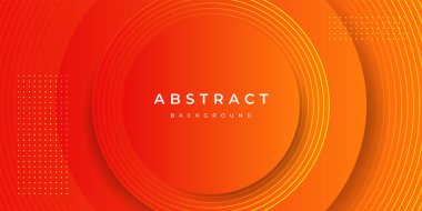 Abstract background dynamic circle layer shape - Vector Illustration