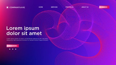 Pink Abstract Spiral Shape background website Landing Page. Landing Page Background. Futuristic Digital Helix Motion Gradient Pattern. Dynamic Neon 3d Colorful Layout Backdrop.