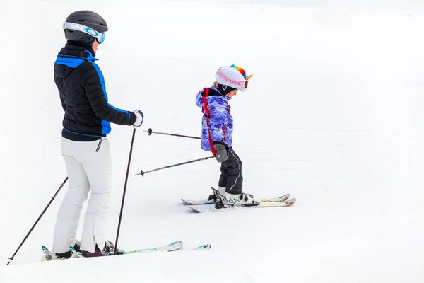 Skigebied Arkhyz Opening Van Het Seizoen Het Skigebied Rusland Karachay — Stockfoto