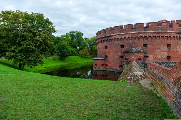 Amber Múzeum Don Erődtorony Kalinyingrád Oroszország Augusztus 2021 — Stock Fotó