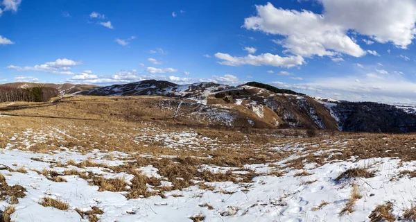 Kislovodsk Resort Park Mountain Peak Small Saddle Large Panorama — Stock Photo, Image