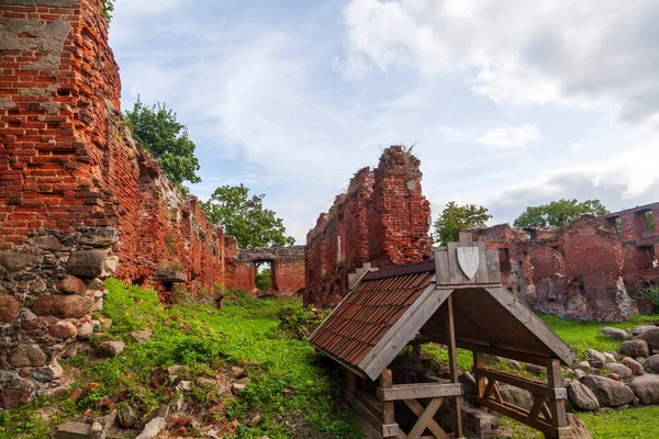 South Insterburg Castle Wall Order Castle Xiv Century City Chernyakhovsk — Stock Fotó