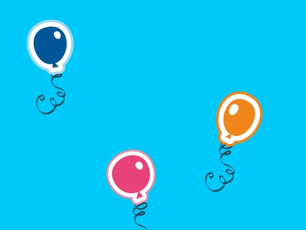 Fond Ballons Concept Idée Pensée Créativité Différence Confiance Soi — Photo