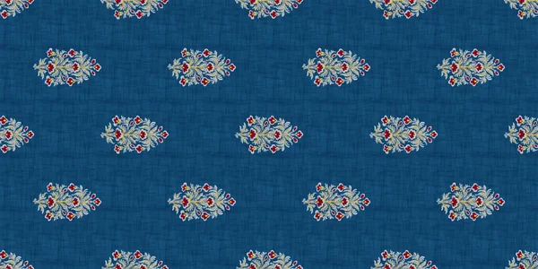 Digital Textile Ornaments Motif Multi Mixed Patterns Textile Print — Foto Stock