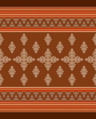 digital textile ornaments, motif, multi mixed patterns for textile print.