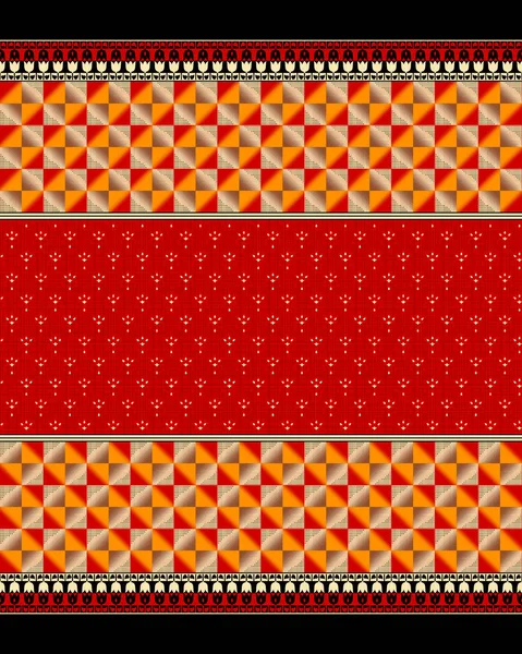 Digital Textile Ornaments Motif Multi Mixed Patterns Textile Print — Zdjęcie stockowe